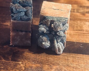 Turmeric Activated Charcoal  Natural Soap Bar