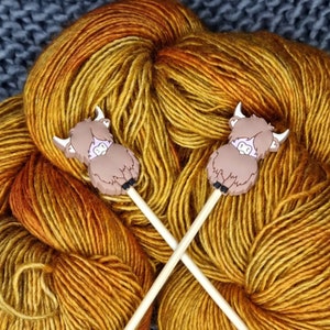 Highland Cow Stitch Stoppers