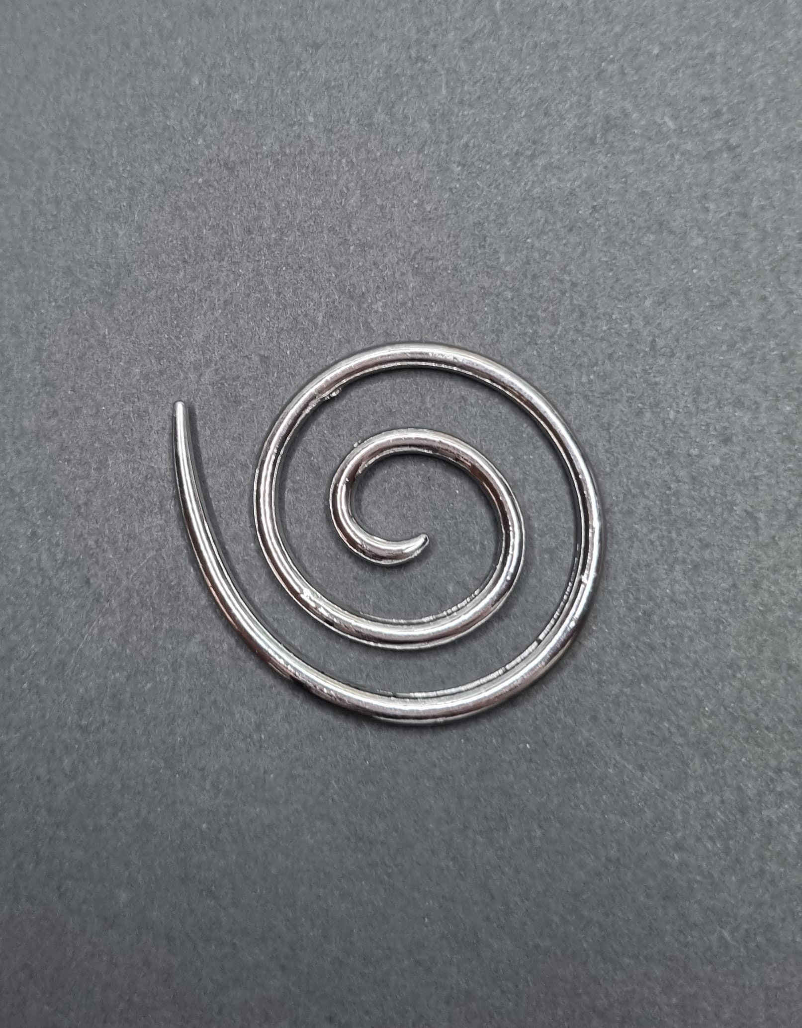 Safety Pins Brooch 57/70mm Metal Silver Sewing Pins Spiral