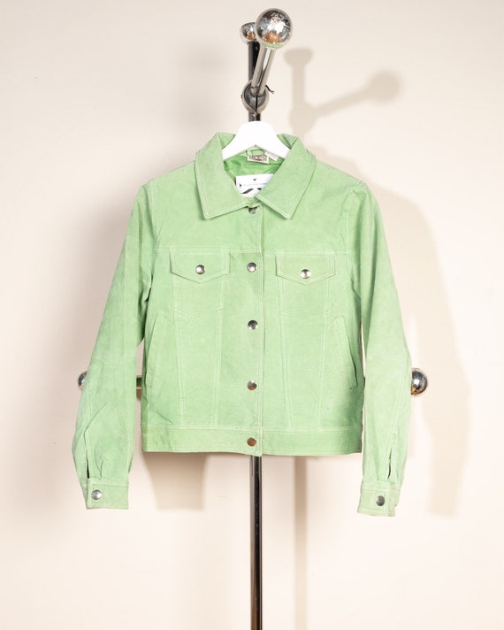 Update more than 182 sea green denim jacket latest