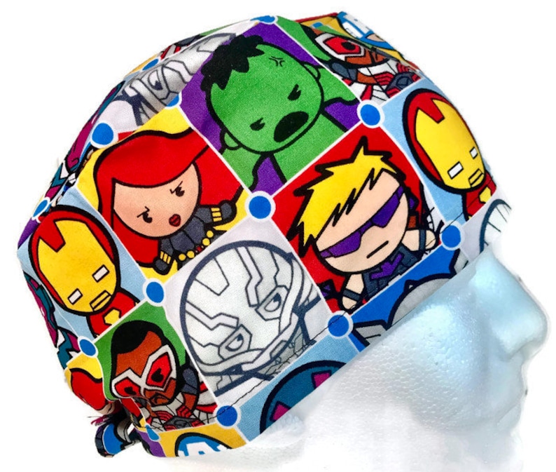 Marvel Avengers Surgical cap Scrub hat