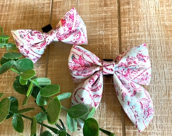 Dog And Cat Bow Tie, Dog And Cat Sailor Bow Tie, Spring Summer Pet Accessory,