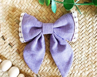 Dog Sailor Bow Tie, Lavender Dog Bow Tie, Dog Bow Tie, Cat Bow Tie, Wedding Bow Tie For Dog, Purple Dog Bow Tie, Pet Bow Tie,