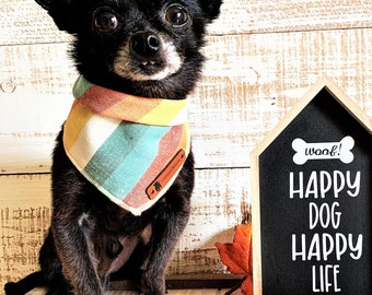 Fall Dog Bandana: Pumpkin Patch Thanksgiving Pet Bandana