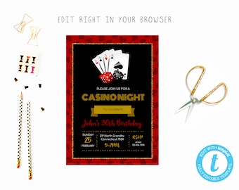 Casino Royale Party Etsy