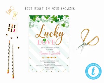 Lucky in love | Etsy