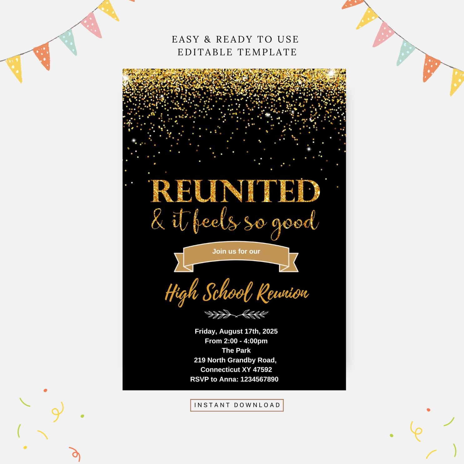 save-the-date-class-reunion-template-etsy