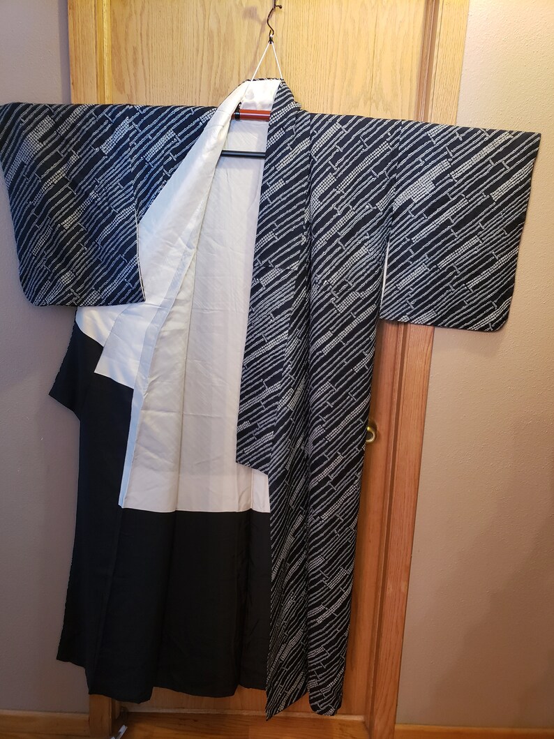 Authentic Shibori Japanese Kimono - Etsy