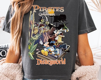 pirates of the Caribbean shirt - Disney World boxy Shirt - toy story shirt - Magic kingdom shirt - comfort colors boxy tee - disney gift
