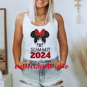 disney summit shirt - disney cheer shirt - 2024 rose gold disney shirt  Disney Girl Ladies disney shirts for women