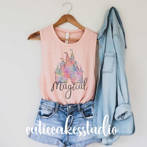 Disney shirt - Disney Vacation shirt - Disney castle shirt - disney sublimation shirt - disney magical shirt