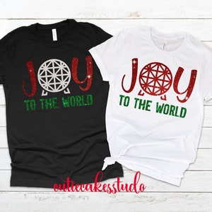 Disney Christmas shirt - Epcot  shirt - disney Epcot shirt - disney world shirt - Disney Christmas family shirts