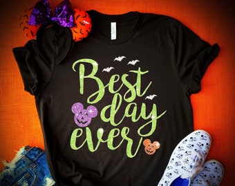 disney halloween shirt - mickey's not so scary party - disney best day ever - disney shirts for women - MNSSHP - available in rose gold