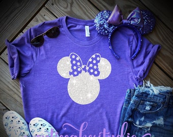 purple potion disney shirt mickey burnout Racerback Tank top Disney Girl Ladies disney shirts for women purple potion ears minnie shirt