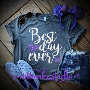 disney shirt best day ever purple potion disney shirt Racerback Tank top Disney Girl Ladies disney shirts for women purple potion ears