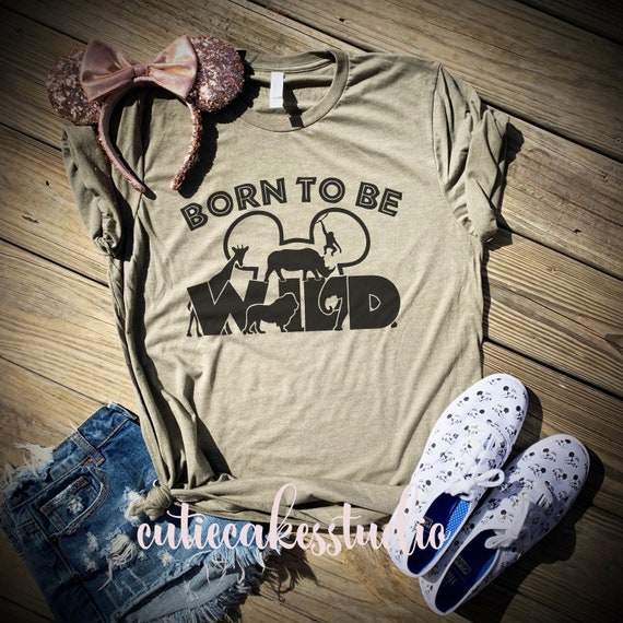 Disney Shirt Animal Kingdom Shirt Safari Shirt Sublimated Retro