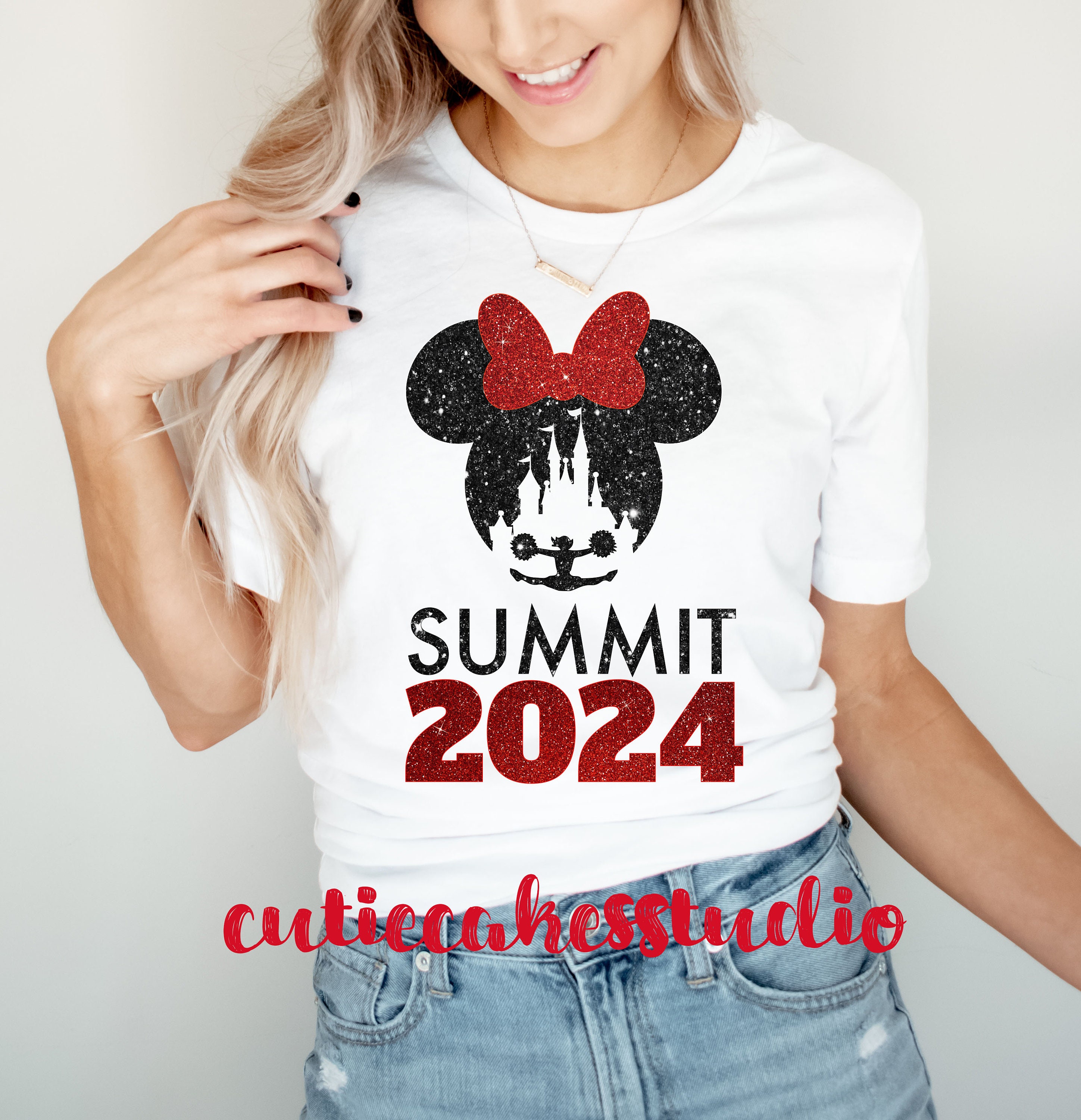 Disney Summit Shirt Disney Cheer Shirt 2024 Rose Gold Disney Shirt Disney Girl Ladies Disney Shirts for Women Etsy UK