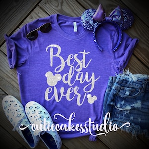 disney shirt best day ever purple potion disney shirt Racerback Tank top Disney Girl Ladies disney shirts for women purple potion ears