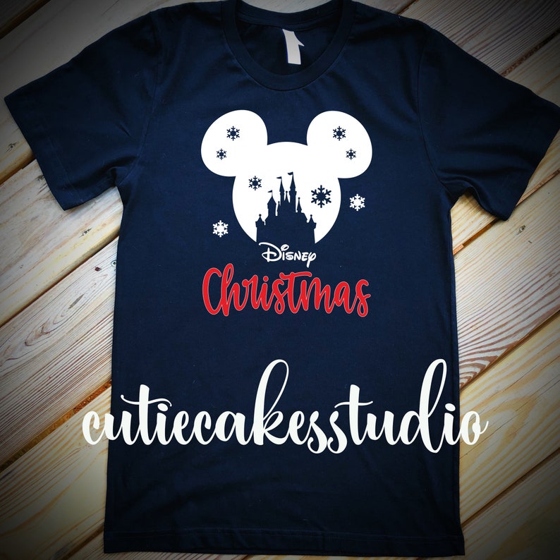 Disney kerstshirt - disneyshirt - mickey's very merry christmas party - disney world shirt - disney shirts voor dames heren kinderen afbeelding 3
