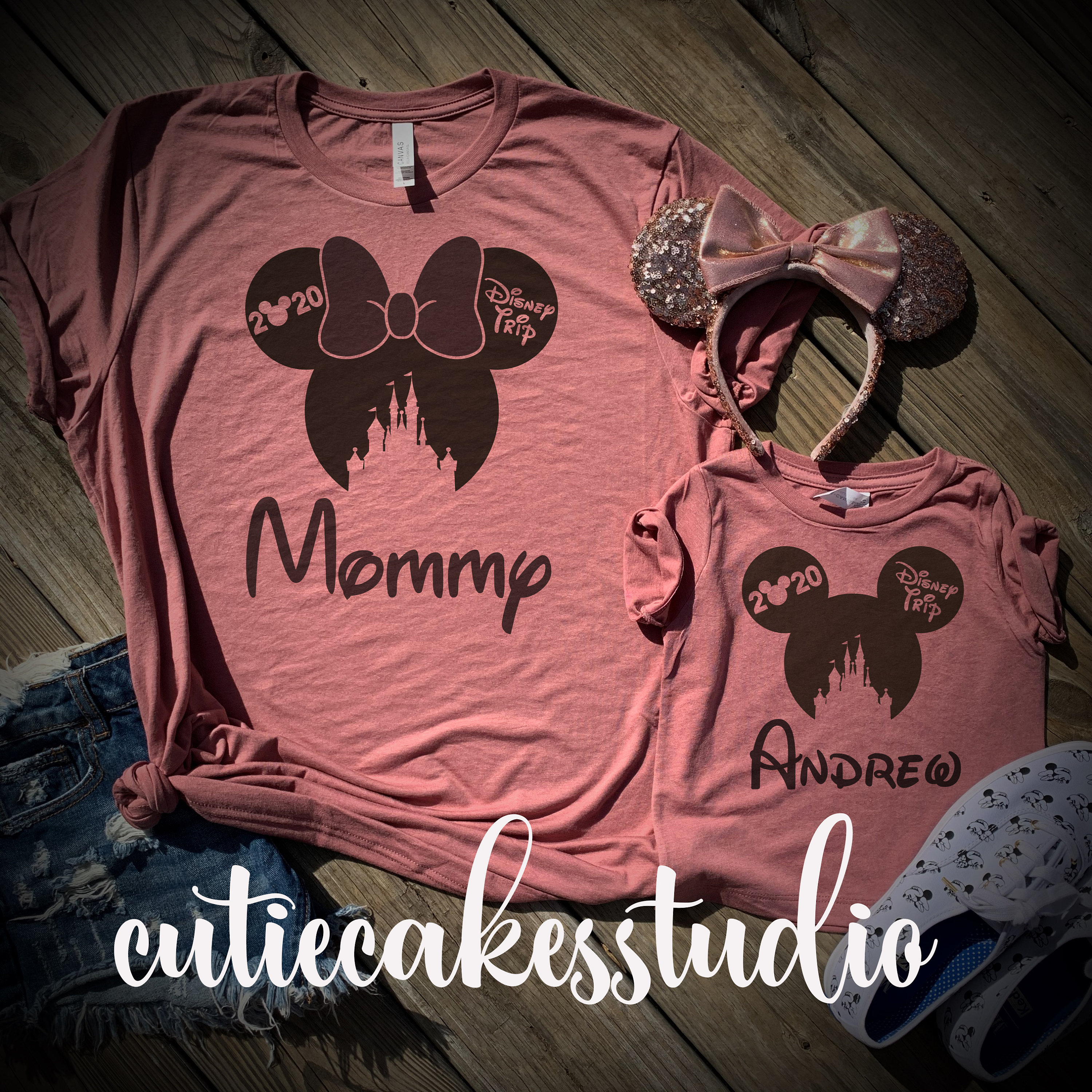 Rose Gold Disney Shirt Disney Family Shirts Disney Shirts Etsy