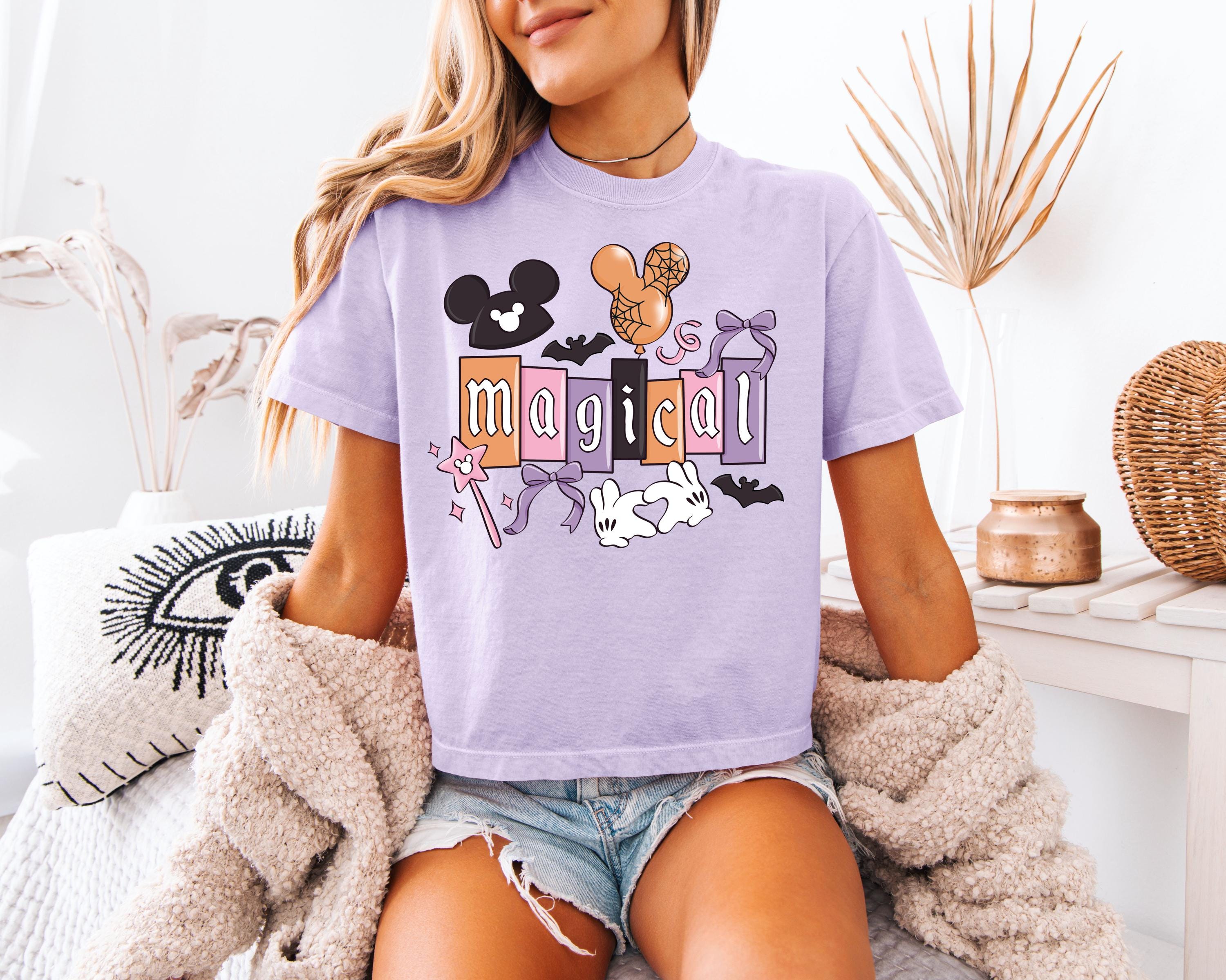 Disney Halloween Shirt - Disney vintage comfort colors shirt - disney Halloween boxy tee - comfort colors boxy tee - mickey friends