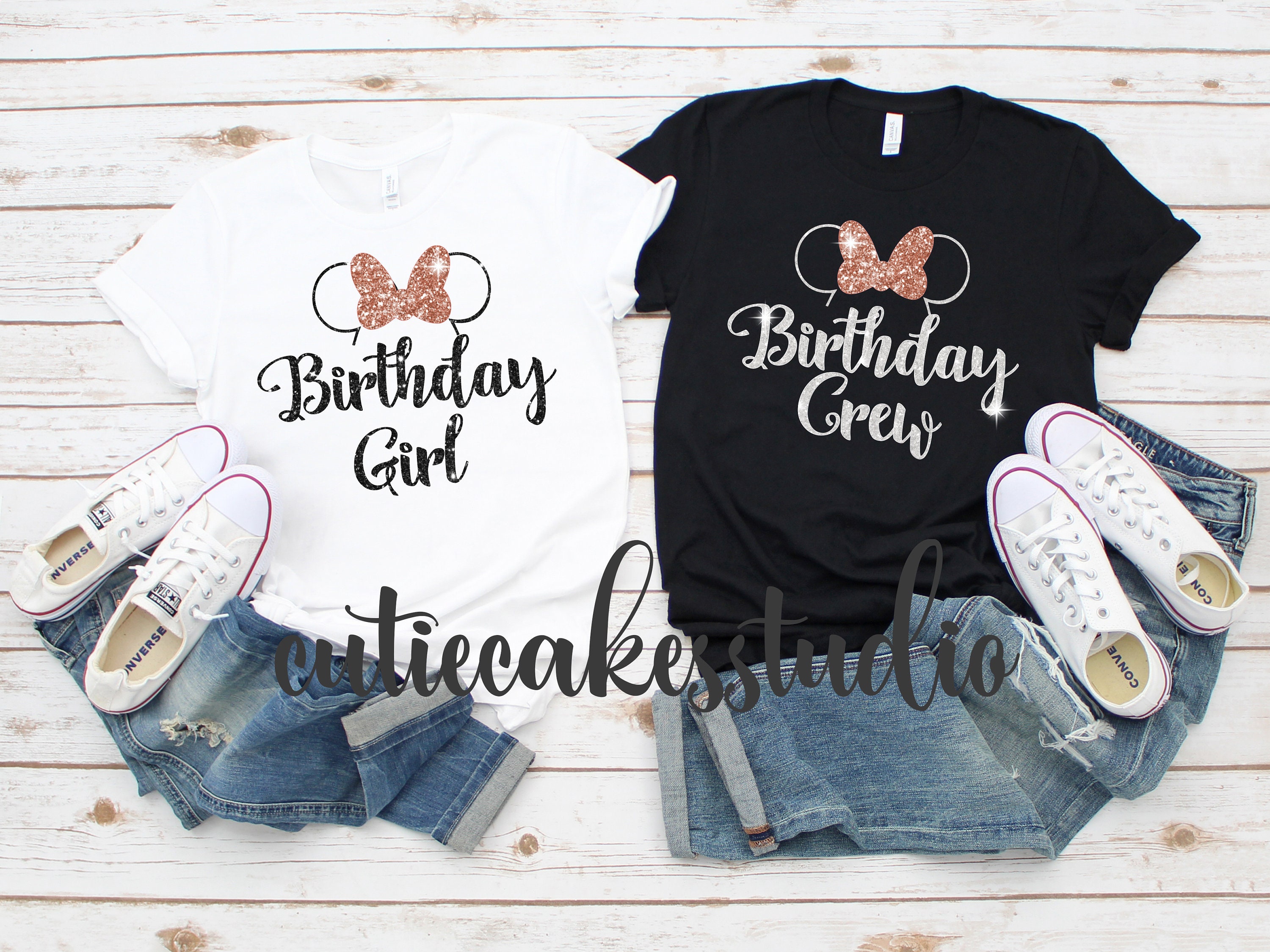 Rose gold disney shirt disney birthday 