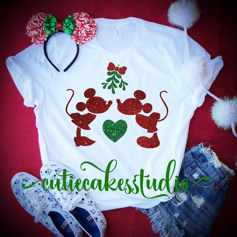 Disney Christmas Shirt Disney Shirts for Women Disney Couples Etsy