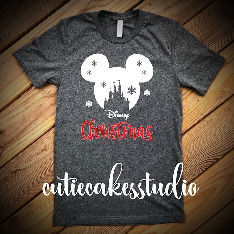 Disney kerstshirt - disneyshirt - mickey's very merry christmas party - disney world shirt - disney shirts voor dames heren kinderen afbeelding 8