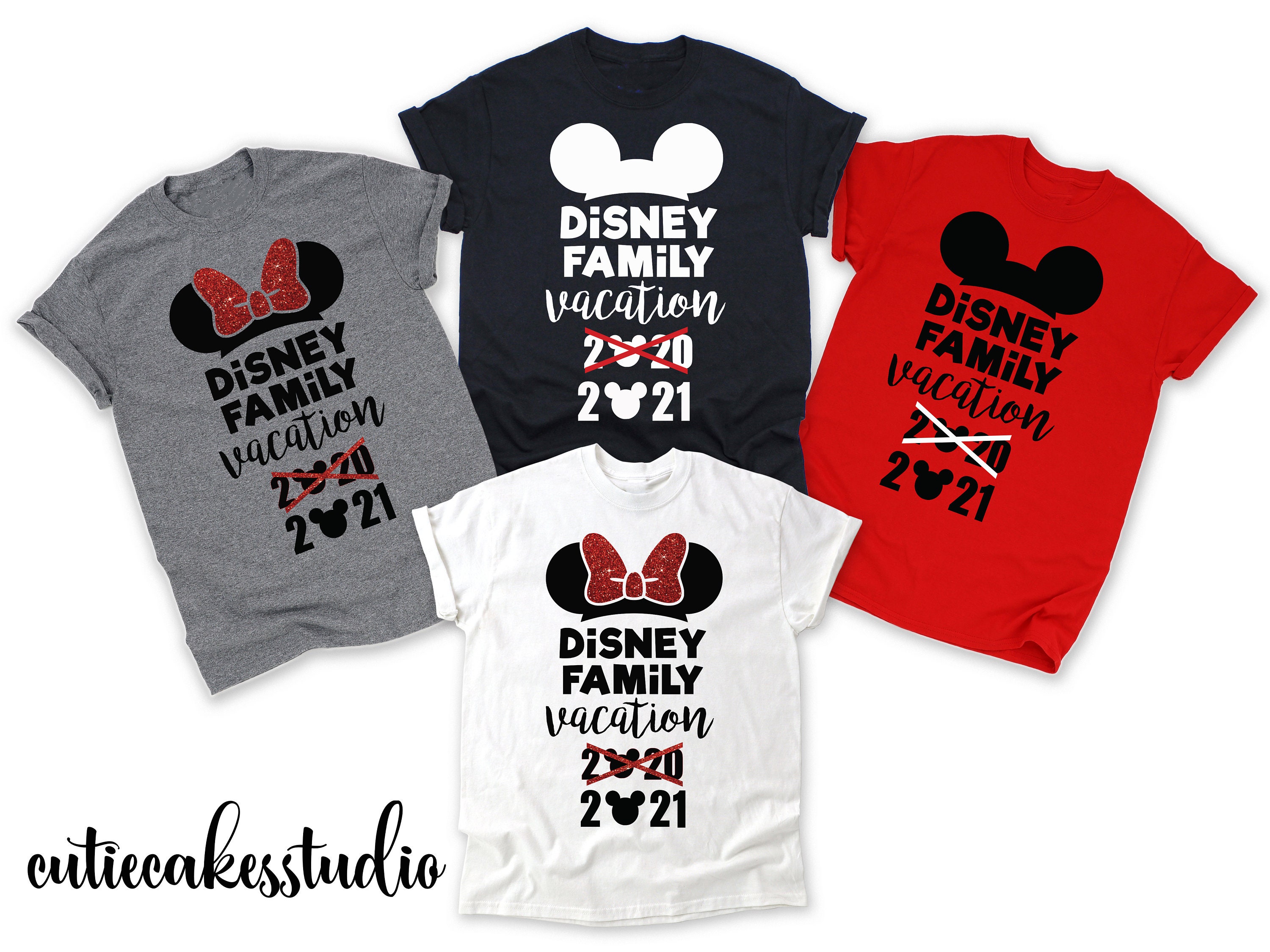 Disney shirt 2021 Disney 2020 2021 family shirts funny | Etsy