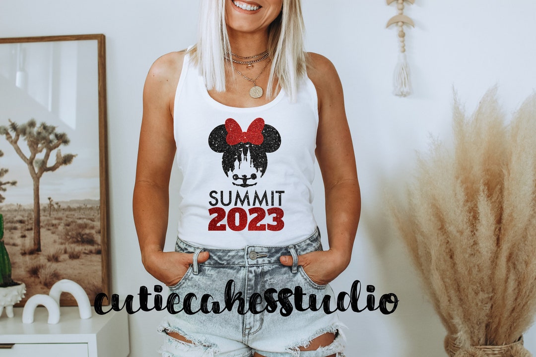 Disney Summit Shirt Disney Cheer Shirt 2023 Rose Gold Etsy