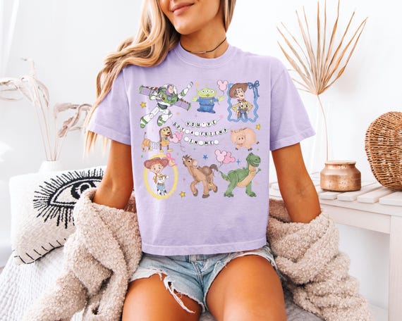 toy story boxy Shirt - Disney vintage comfort colors - toy story coquette shirt -Hollywood studios shirt - comfort colors boxy tee - buzz