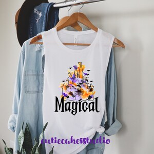 Koszulka Disney Halloween - Koszulka Disney - Koszulka Disney Vacation - Koszulka Disney Castle - Koszulka Disney Sublimation - Koszulka Disney Magic zdjęcie 3
