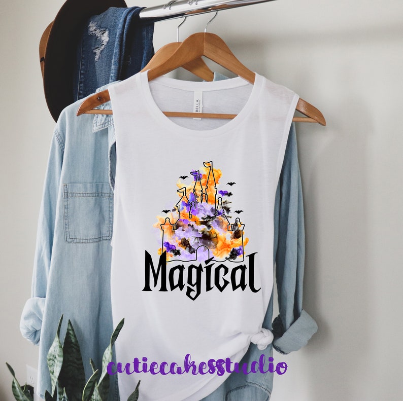 Koszulka Disney Halloween - Koszulka Disney - Koszulka Disney Vacation - Koszulka Disney Castle - Koszulka Disney Sublimation - Koszulka Disney Magic zdjęcie 3