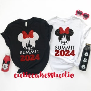 disney summit shirt - disney cheer shirt - 2024 rose gold disney shirt  Disney Girl Ladies disney shirts for women