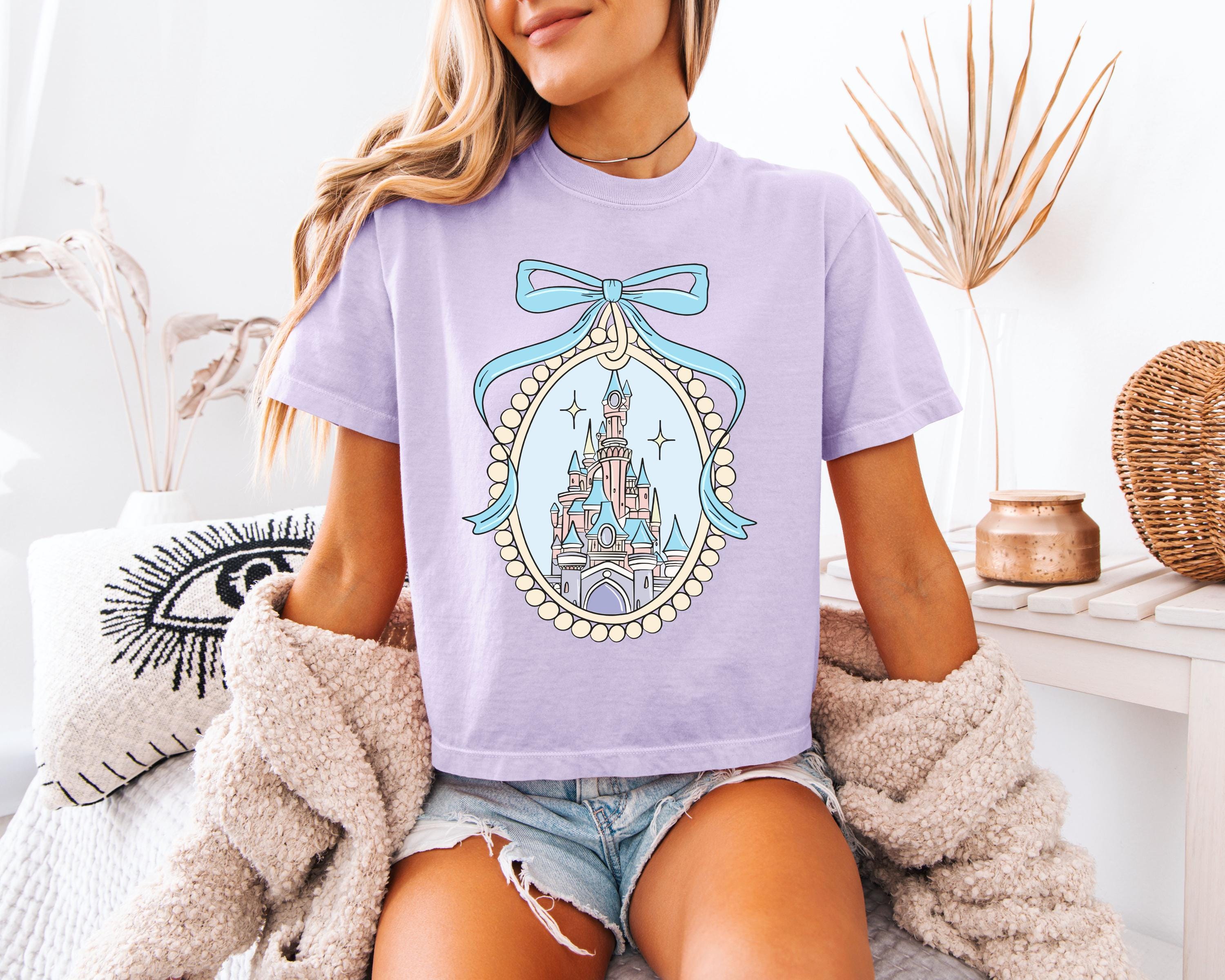 Discover Disney World castle boxy Shirt - Disney vintage comfort colors - princess coquette shirt - comfort colors boxy tee - magical kingdom