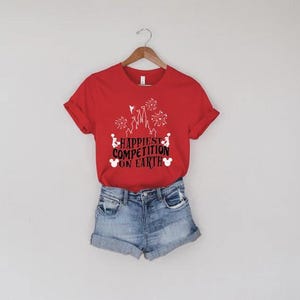 chemise disney Summit - chemise disney cheer - chemise disney quest Disney Girl Ladies danse chemises pour femmes - chemise de concours disney