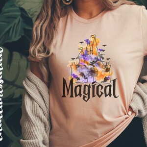 Koszulka Disney Halloween - Koszulka Disney - Koszulka Disney Vacation - Koszulka Disney Castle - Koszulka Disney Sublimation - Koszulka Disney Magic zdjęcie 5