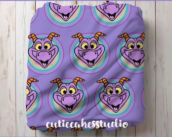 disney Figment minky blanket - disney Epcot blanket - figment disney blanket - disney blanket - Disney blanket - disney travel blanket