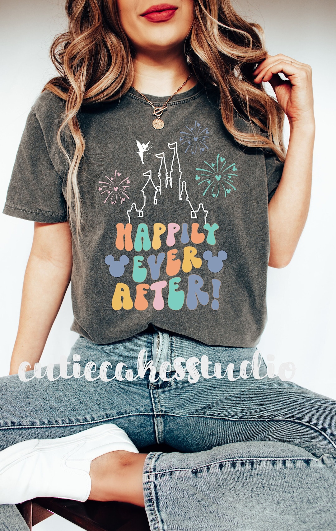 Happily Ever After Shirt Disney Vintage Comfort Colors Shirt Disney