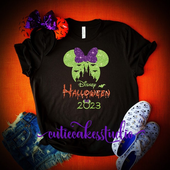 Stitch Cute Halloween Costume Shirt, Mickey Not So Scary Party Tee