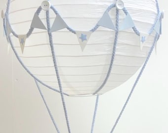 Blue Star Hot Air Balloon Lightshade