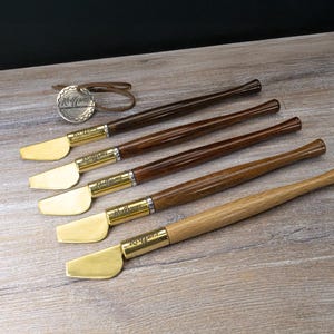 Rolfpens Classic Ductus Penna pieghevole speciale in ottone per scrittura a mano libera, calligrafia gestuale e scrittura gotica strutturata, spruzzatura libera.