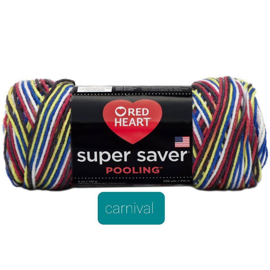 Red Heart Super Saver Pooling Yarn multiple colors Etsy
