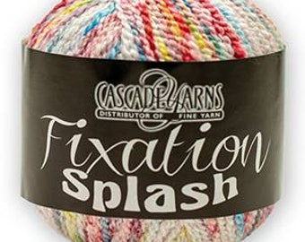 Fixation Splash cascade yarns, multiple colors