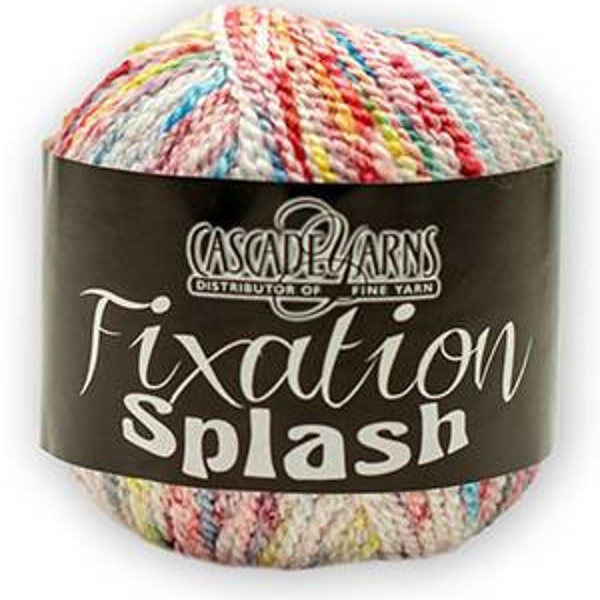 Fixation Splash cascade yarns, multiple colors