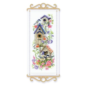 Birds RIOLIS Counted Cross Stitch Kit 7.5"X7.75"