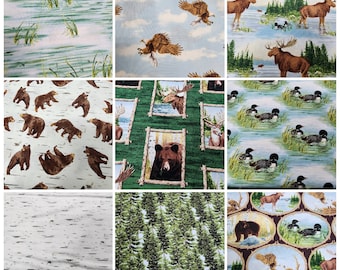 Wildlife Eagle, beat, ducks, moose birch water prints