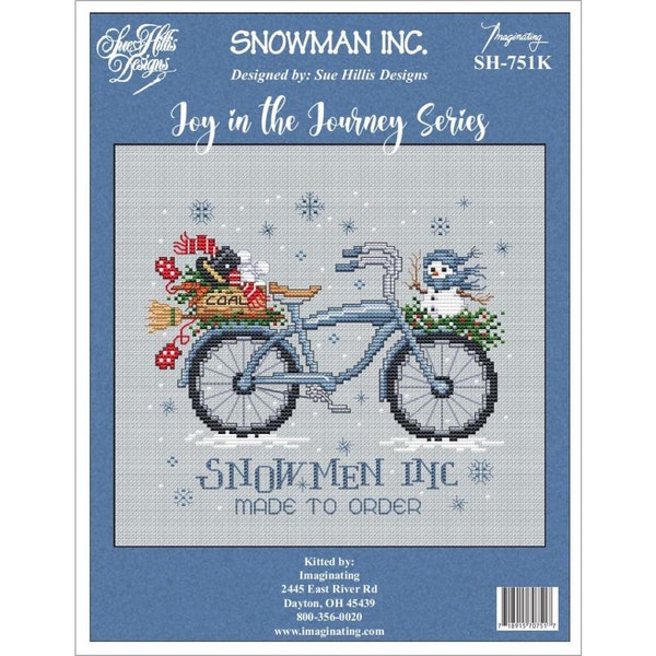 Snowman Inc. Joy in the Journey Series Cross Stitch Kit