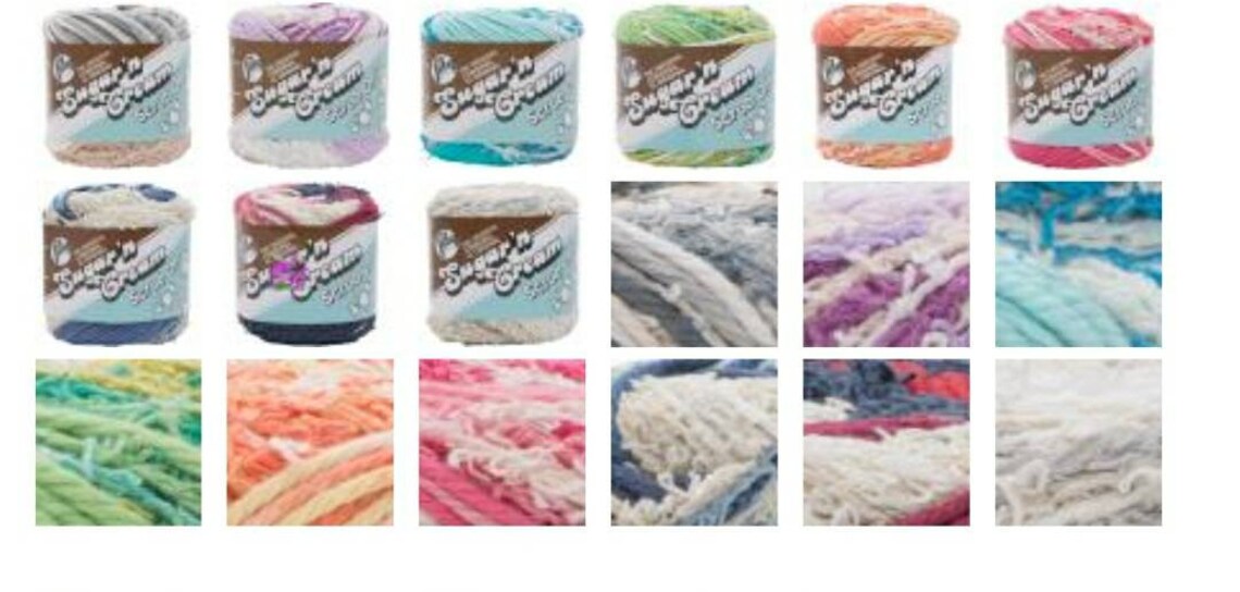 Lily Sugar'n Cream Yarn Scrub Off Etsy