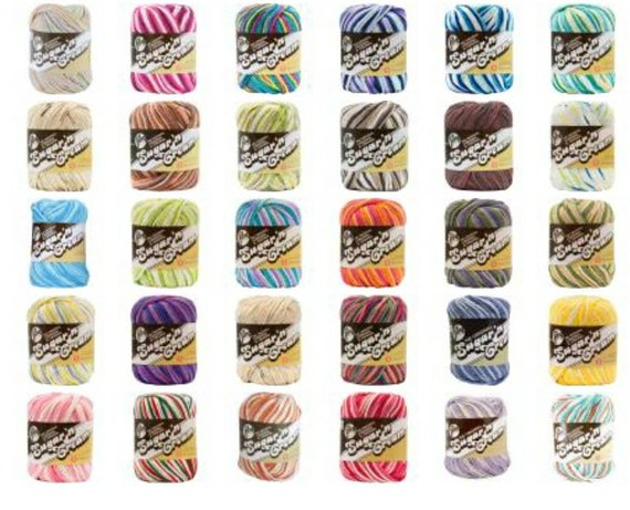 Lily Sugar'n Cream Yarn Ombres Multiple Colors 